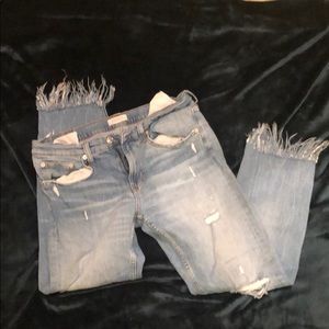 zara lightwash jeans